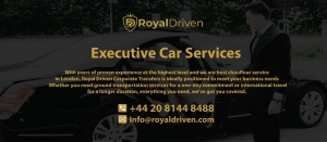 A Class Above The Rest | Discover Royal Driven's Executive Car Service: